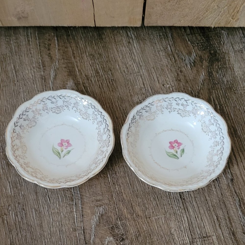vintage stetson american beauty 5 1/4 inch bowls